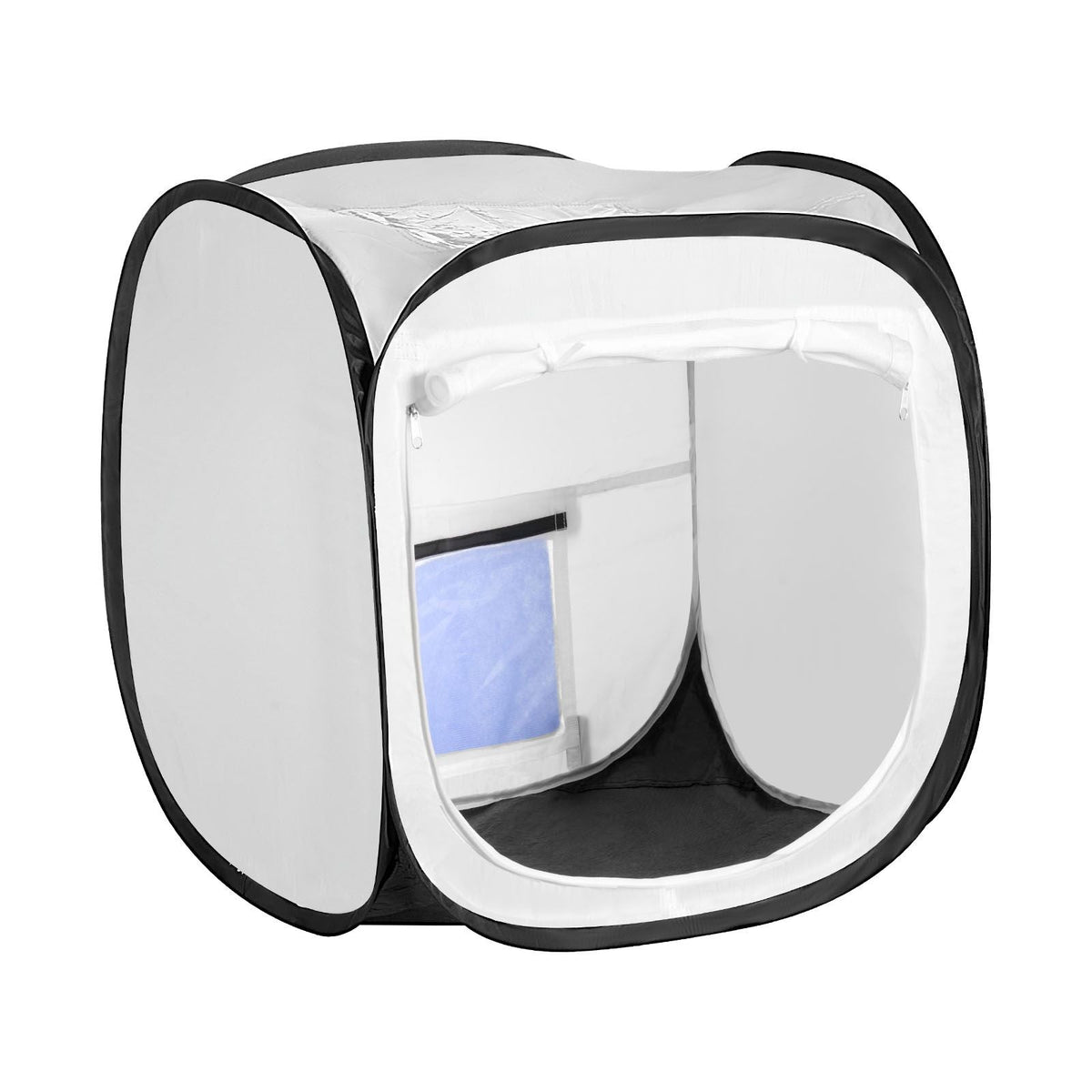 Portable Paint Booth Tent, 15.94 x 15.94 x 16.9 inch Pop-Up Portable Spray Paint Tent with Mesh Door, Spray Painting Tents for Small Models, Sculptures, Vases, Photo Frames, Pop-Up Design