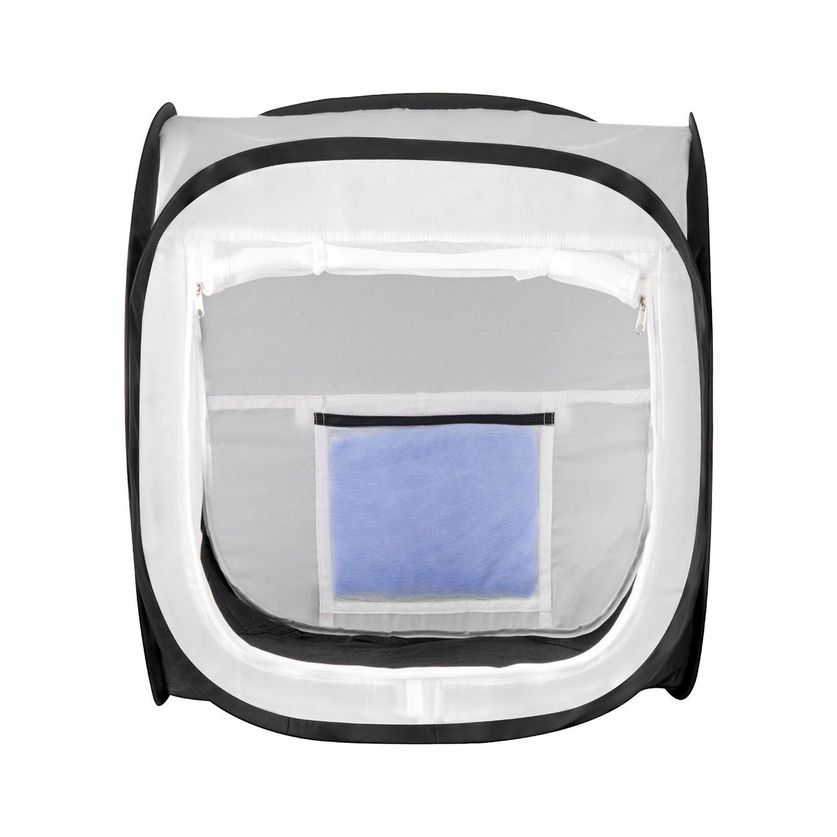 Portable Paint Booth Tent, 15.94 x 15.94 x 16.9 inch Pop-Up Portable Spray Paint Tent with Mesh Door, Spray Painting Tents for Small Models, Sculptures, Vases, Photo Frames, Pop-Up Design