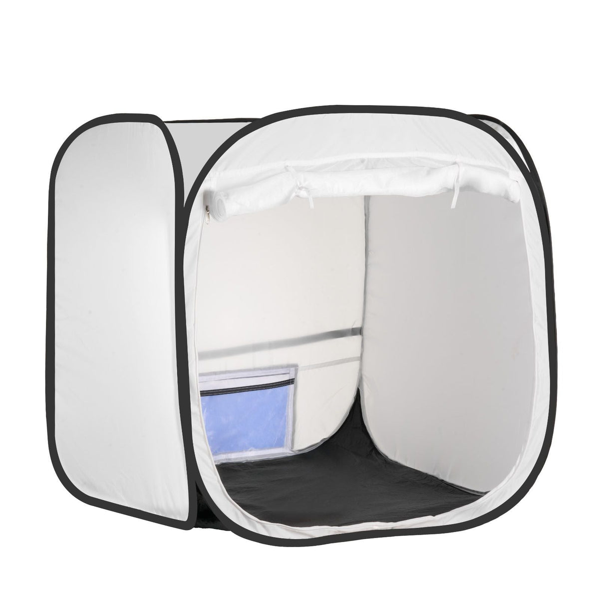 Portable Paint Booth Tent, 28.3 x 28.5 x 29.5 inch Pop-Up Portable Spray Paint Tent with Mesh Door, Spray Painting Tents for Cabinets, Chairs, Models, Tables, Pop-Up Design, Efficient Airflow