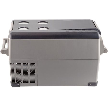Portable Refrigerator 37 Quart(35 Liter),12 Volt Refrigerator App Control(-4 to 68 F), Car Refrigerator Dual Zone with 12/24v DC & 110-240v AC for Camping, Fishing, Outdoor or Home Use