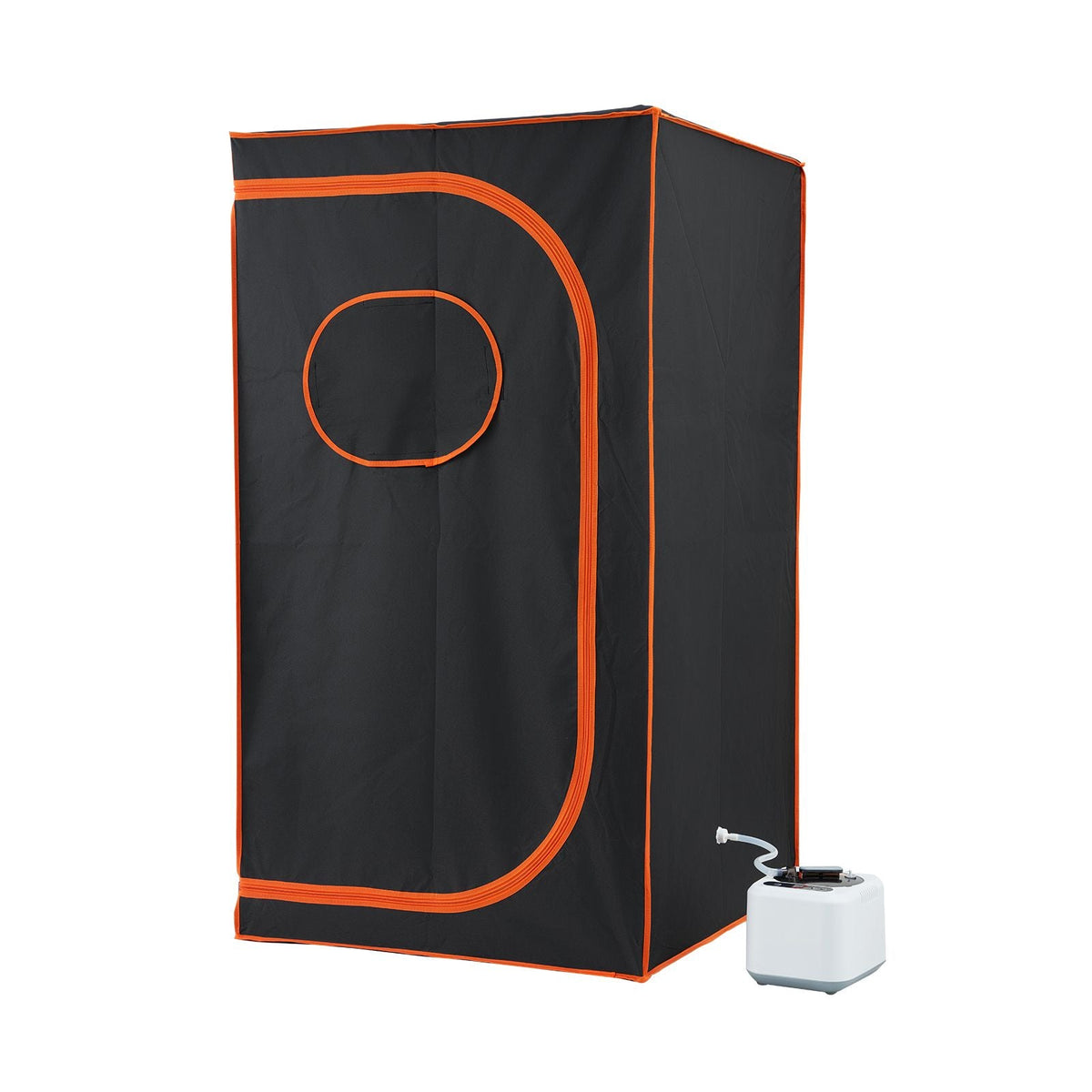 Portable Steam Sauna Tent Full Size, 1000W Personal Sauna Blanket Kit for Home Spa, Detoxify & Soothing Heated Body Therapy, Time & Temperature Remote Control With Floor Mat