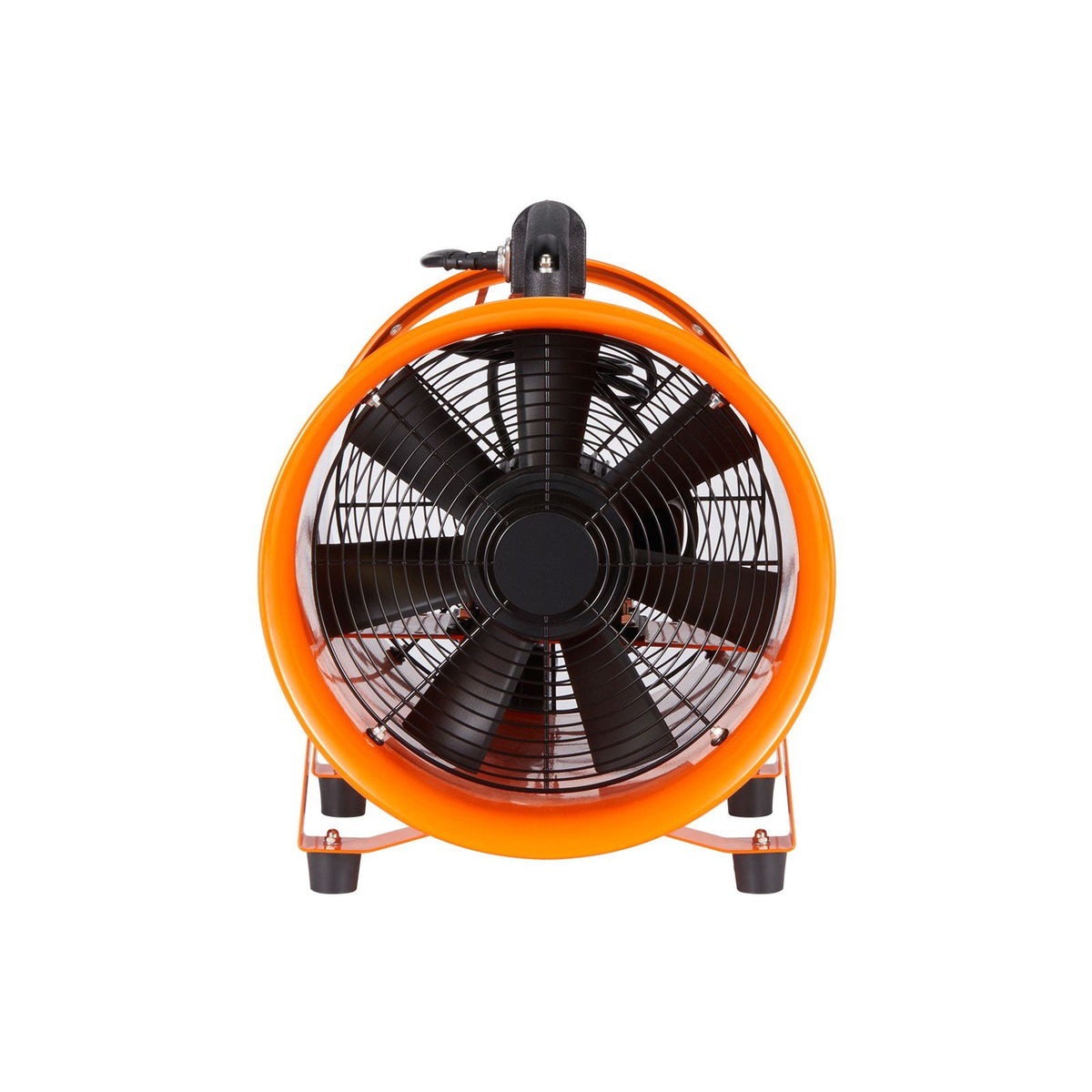 Portable Ventilator, 16 inch Heavy Duty Cylinder Fan with 33ft Duct Hose, 1350W Strong Shop Exhaust Blower 5175CFM, Industrial Utility Blower for Sucking Dust, Smoke, Smoke Home/Workplace