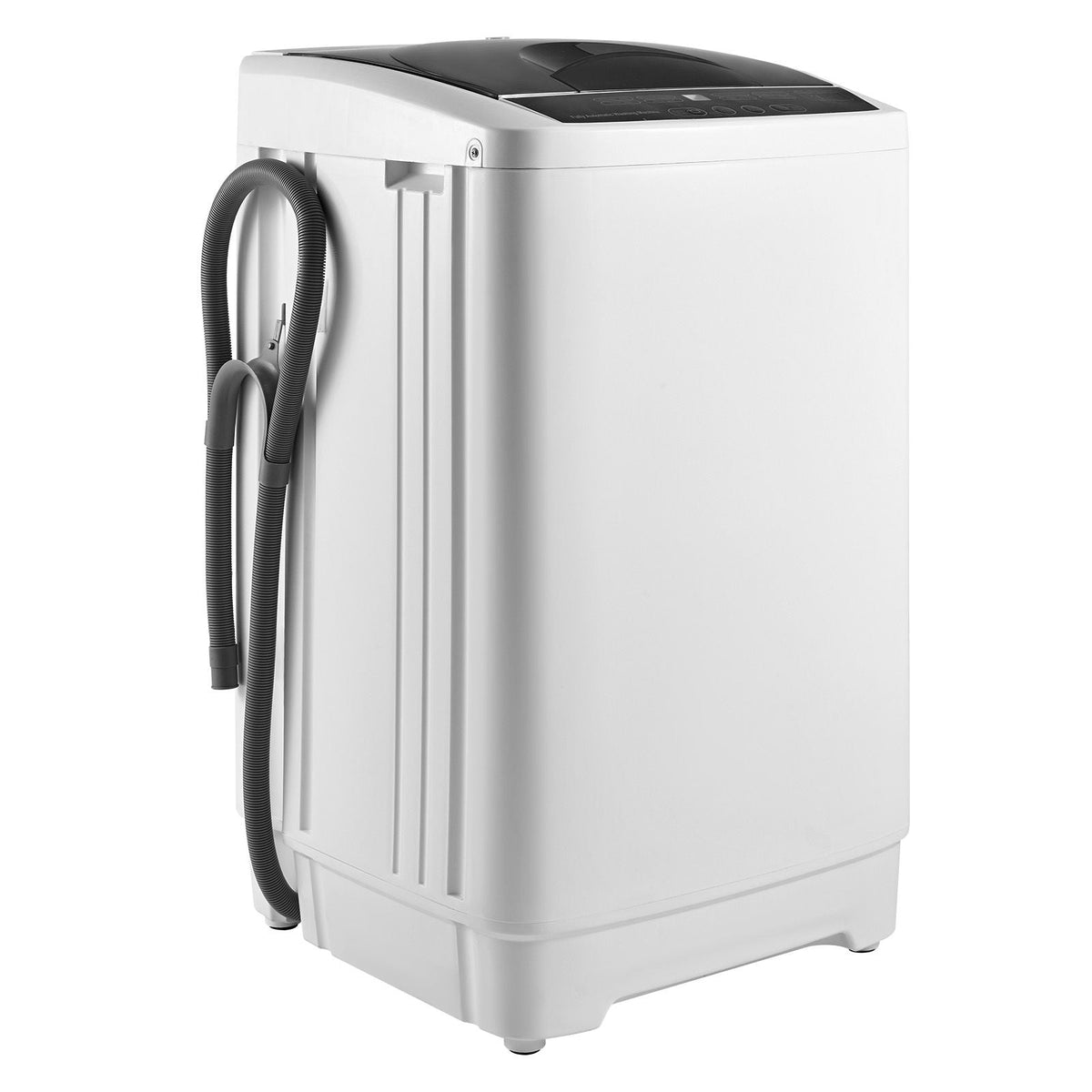 Portable Washing Machine, Portable Washer 1.3 cu.ft with LED Display, Stainless Steel Drum, 8 Wash Programs & 6 Adjustable Water Levels, Portable Washer Machine for Apartments, RVs, and Dorms