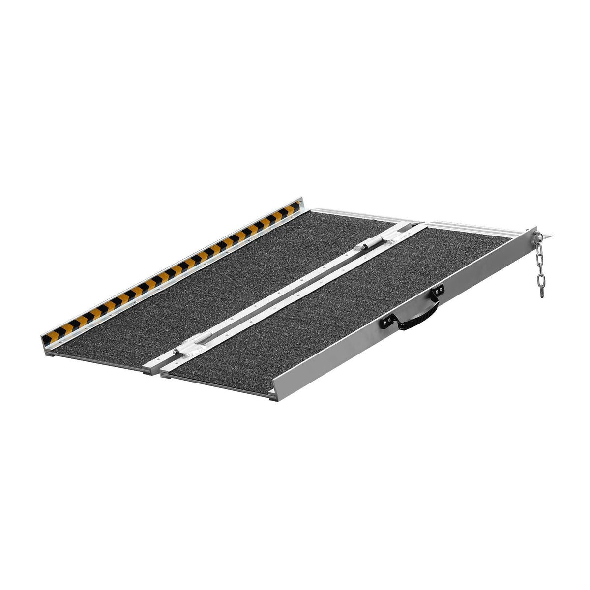 Portable Wheelchair Ramp, 3 ft 800 lbs Capacity, Non-Slip Aluminum Folding Threshold Ramp, Foldable Mobility Scooter Ramp Wheel Chair Ramp, Handicap Ramp for Home Steps, Stairs, Doorways, Curbs