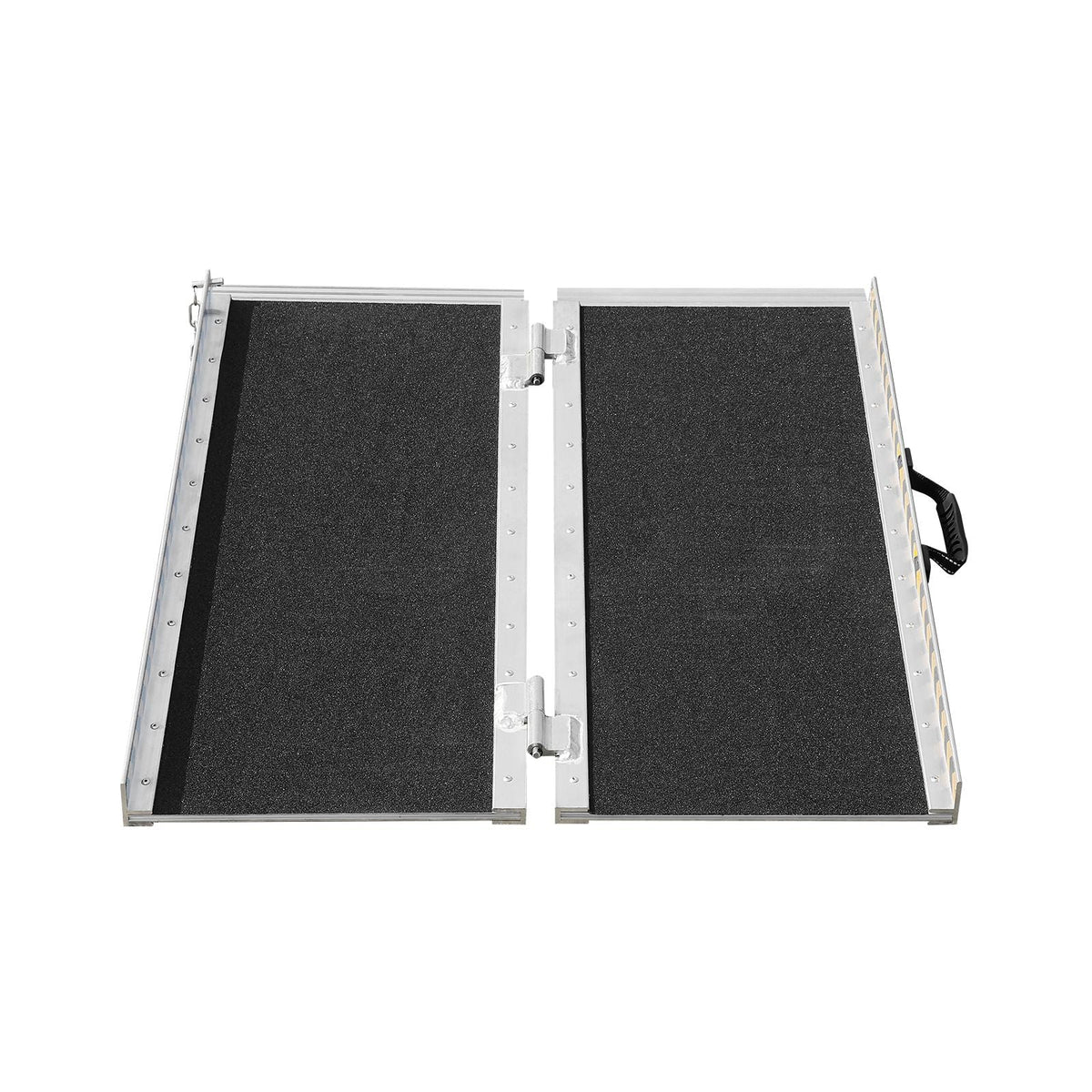 Portable Wheelchair Ramp, 3 ft 800 lbs Capacity, Non-Slip Aluminum Folding Threshold Ramp, Foldable Mobility Scooter Ramp Wheel Chair Ramp, Handicap Ramp for Home Steps, Stairs, Doorways, Curbs
