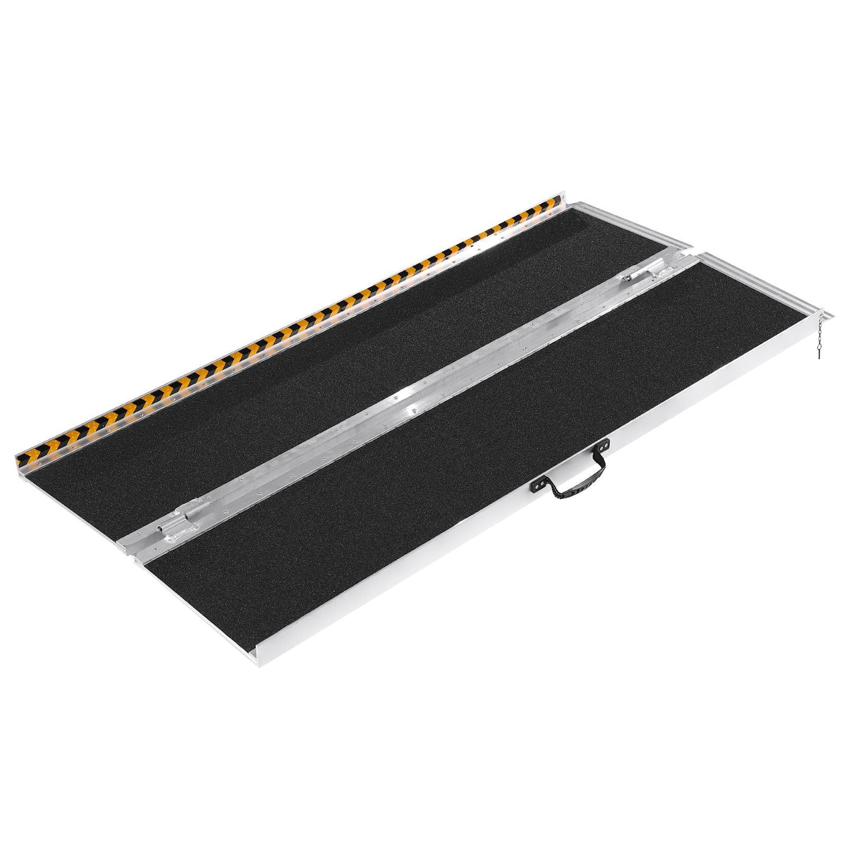Portable Wheelchair Ramp, 6 ft 800 lbs Capacity, Non-Slip Aluminum Folding Threshold Ramp, Foldable Mobility Scooter Ramp Wheel Chair Ramp, Handicap Ramp for Home Steps, Stairs, Doorways, Curbs