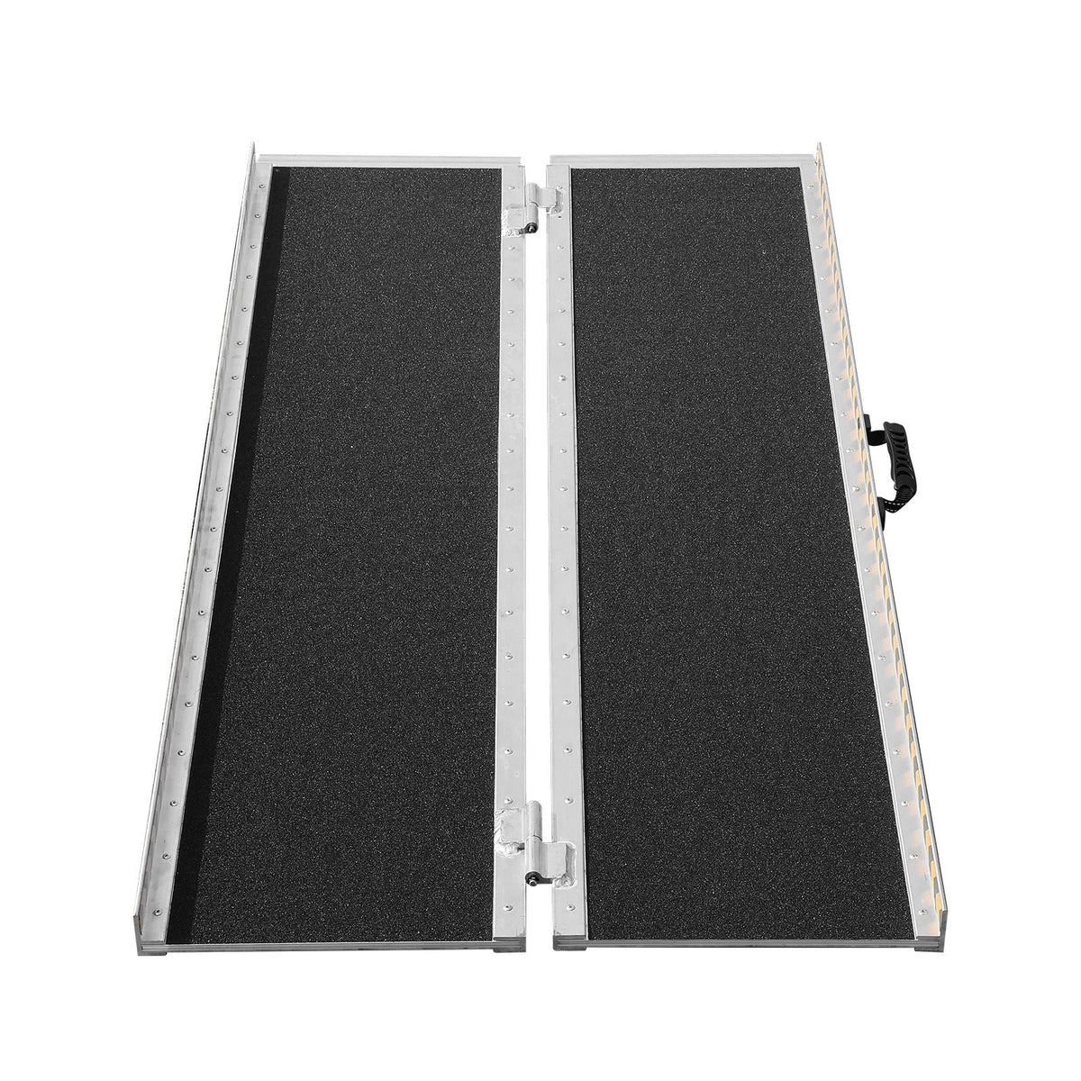 Portable Wheelchair Ramp, 6 ft 800 lbs Capacity, Non-Slip Aluminum Folding Threshold Ramp, Foldable Mobility Scooter Ramp Wheel Chair Ramp, Handicap Ramp for Home Steps, Stairs, Doorways, Curbs