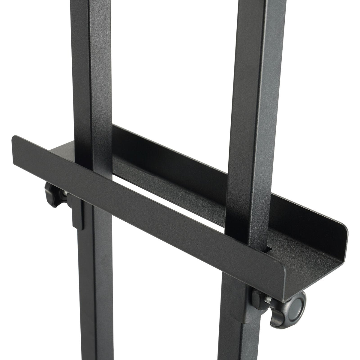 Poster Stand, Adjustable Height Up to 75", Double-Sided Heavy Duty Pedestal Sign Holder, Floor Standing Sign Holder Banner Stand with Shock-absorbing Base for Display, for Board and Foam, Black