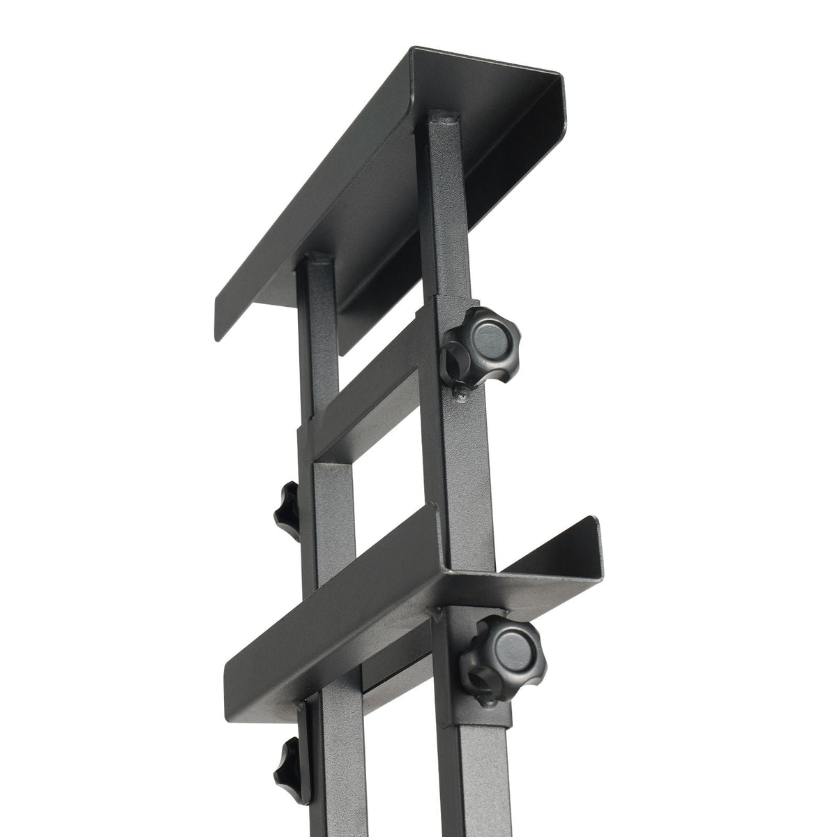 Poster Stand, Adjustable Height Up to 75", Double-Sided Heavy Duty Pedestal Sign Holder, Floor Standing Sign Holder Banner Stand with Shock-absorbing Base for Display, for Board and Foam, Black