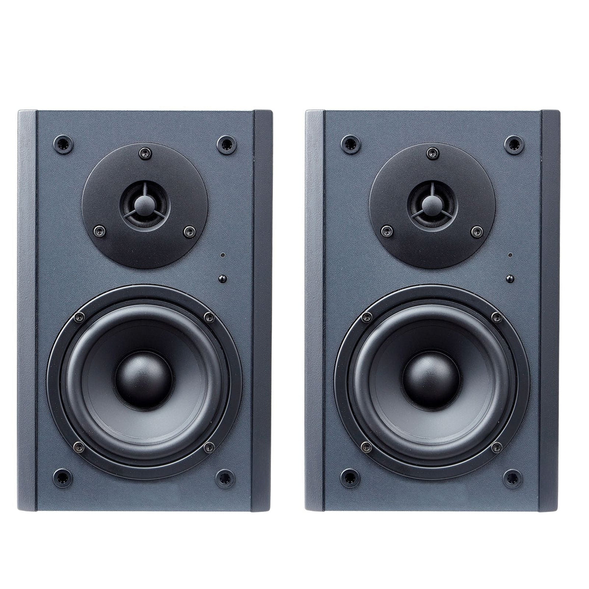 Powered Bookshelf Speakers, 20W x 2, Active Studio Monitor Speaker with 4 Inch Woofer, Adjustable Volume and Audio with Bluetooth Optical Connection, Wooden Enclosure, for Record Player PC TV
