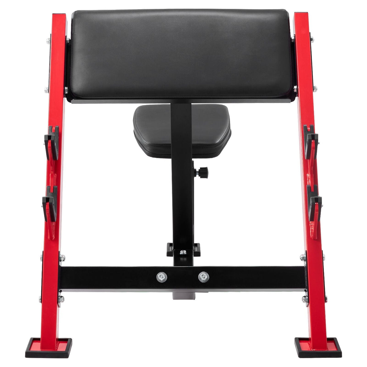 Preacher Curl Bench, Strength Training Benches, Max load 660 LBS Home Gym Fitness Equipment, Seated Arm Isolated Barbell Dumbbell Bicep Station, Adjustable Weight Bench with Bar Holders