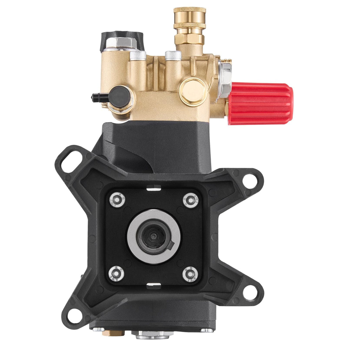 Pressure Washer Pump, 1" Shaft Horizontal Triplex Plunger, 4000 PSI, 4.0GPM, Replacement Power Washer Pumps Kit with 5 Nozzles, Compatible with Simpson MorFlex 40224, 40225, 40226, Santoprene