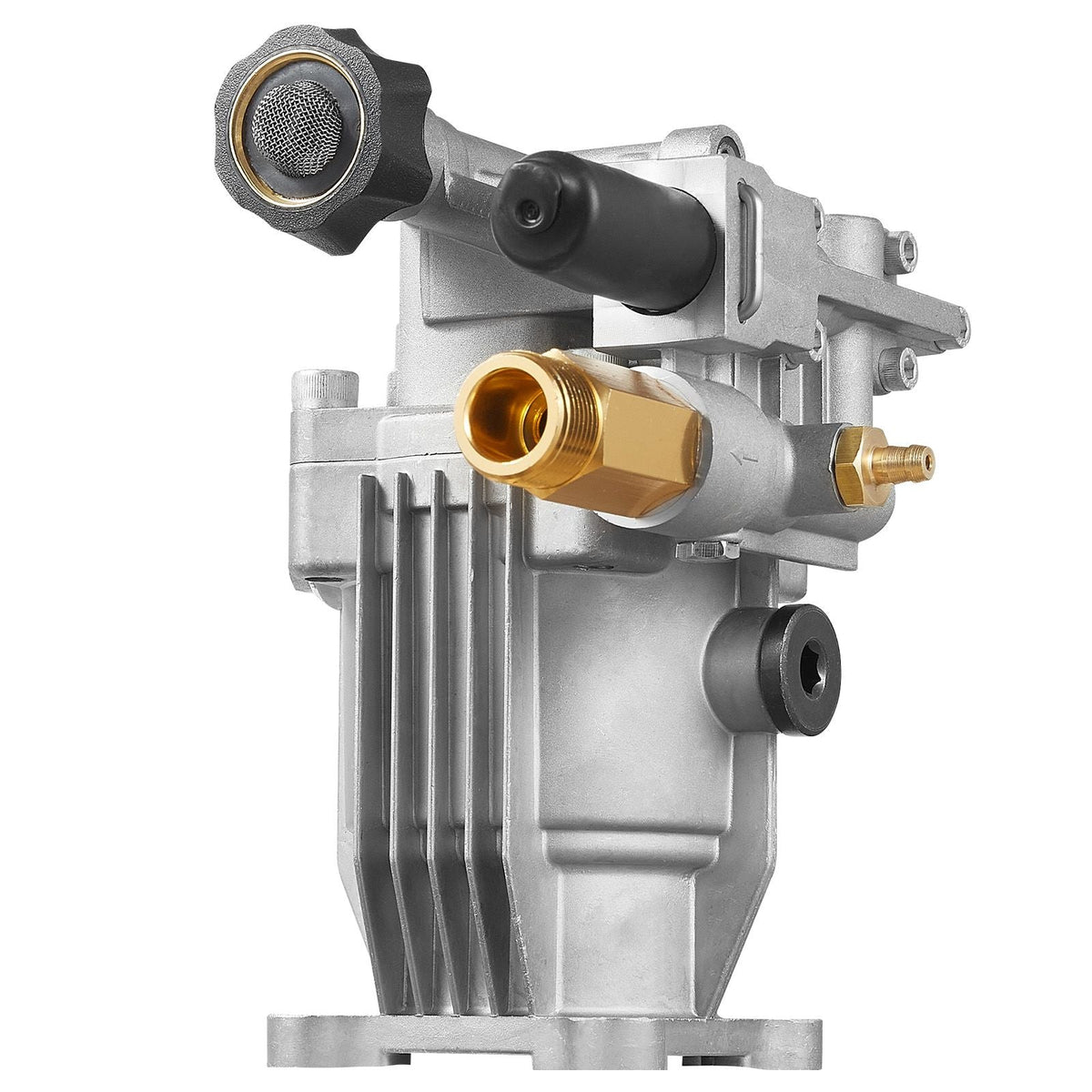Pressure Washer Pump, 3/4" Shaft Horizontal, 3100 PSI, 2.35 GPM, Replacement Power Washer Pumps Kit with Hardware and Siphon Tube, Compatible with Simpson, Honda, Troy-Bilt, Generac and Delta