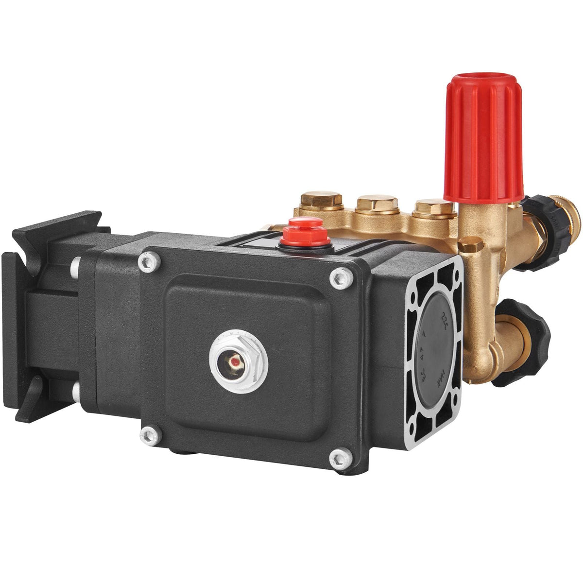 Pressure Washer Pump, 3/4" Shaft Horizontal Triplex Plunger, 3700 PSI, 2.5 GPM, Replacement Power Washer Pumps Kit, Parts Washer Pump, Compatible with Simpson MorFlex Models 40224, 40225, 40226