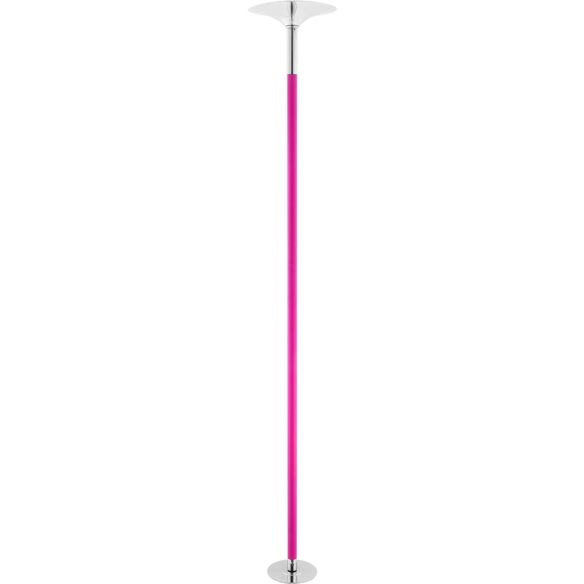 Professional Dancing Pole, Spinning Static Dancing Pole Kit, Portable Removable Pole, 40mm Heavy-Duty Stainless Steel Pole, Height Adjustable Fitness Pole, for Exercise Home Club Gym, Pink