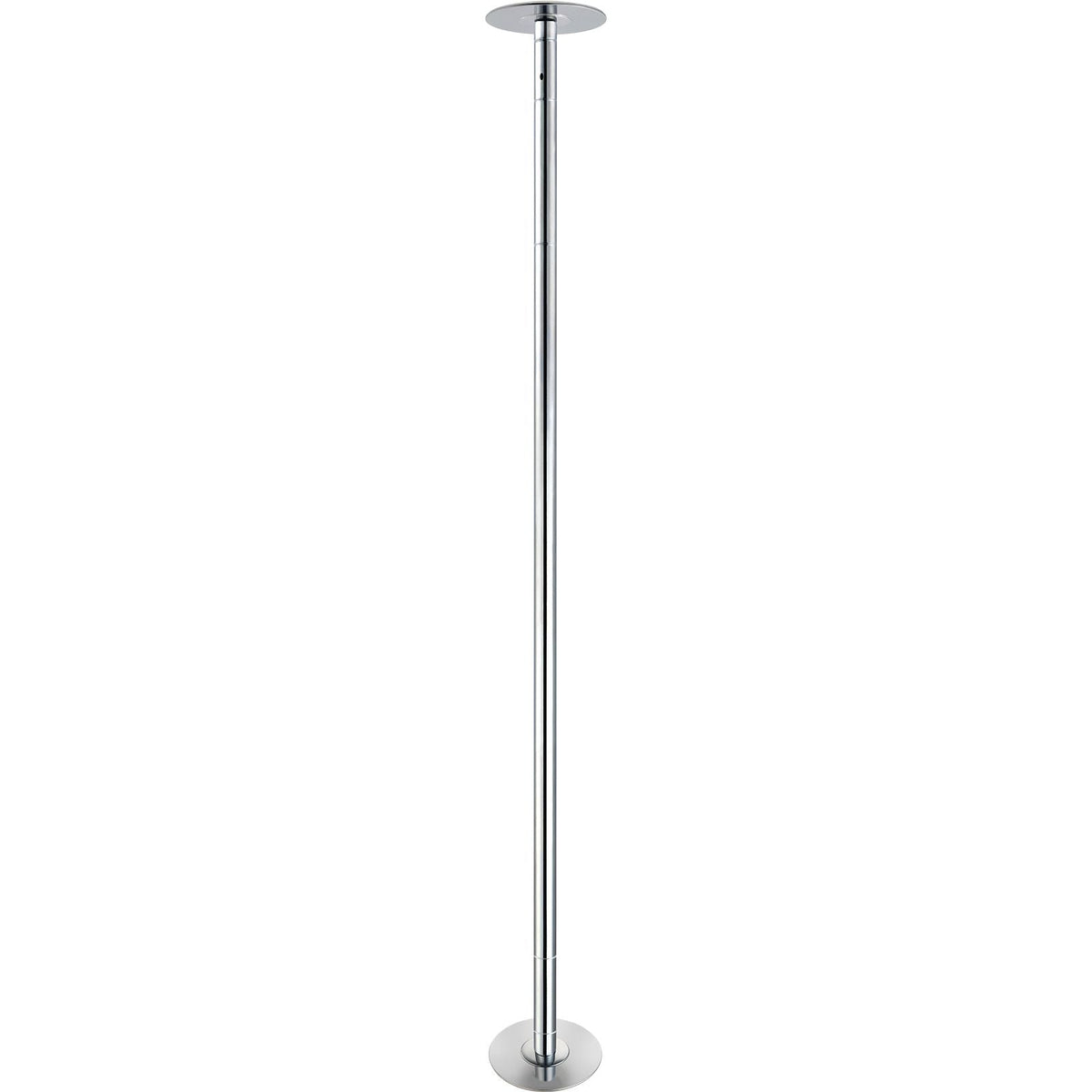 Professional Dancing Pole, Spinning Static Dancing Pole Kit, Portable Removable Pole, 45mm Heavy-Duty Stainless Steel Pole, Height Adjustable Fitness Pole, for Exercise Home Club Gym, Silver