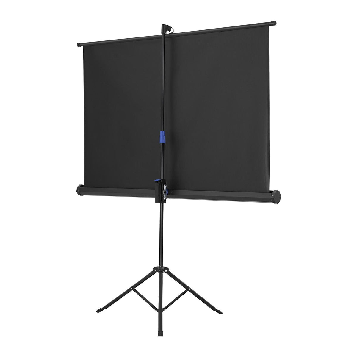 Projector Screen with Stand, 60 Inch 160° Wide Angle Indoor Outdoor Projection Screen, 16:9 4K HD Wrinkleless Portable Tripod Screens with Carry Bag, for Movie Home Theater Office Presentation