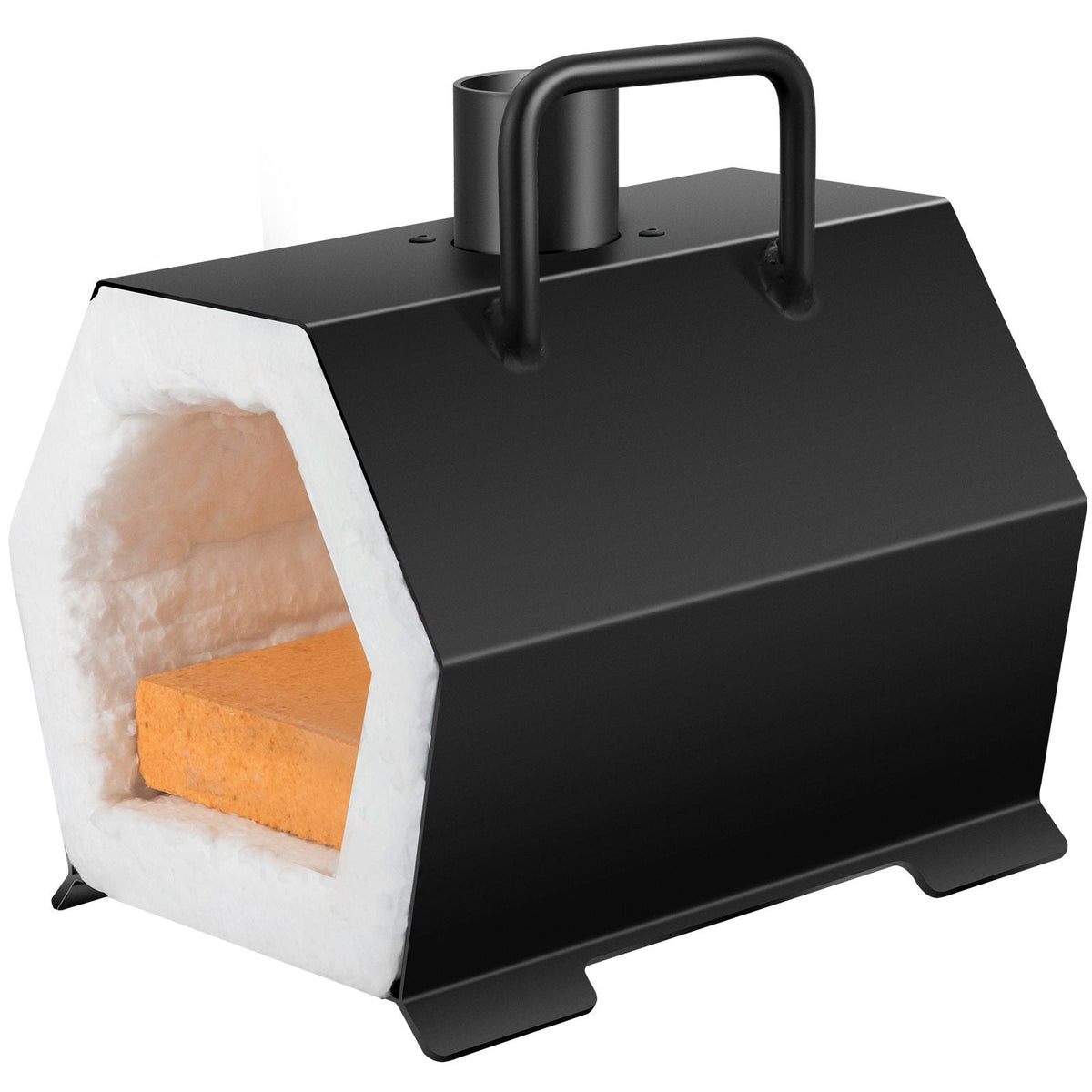 Propane Forge Portable, Single Burner Tool and Knife Making, Large Capacity Blacksmith Farrier Forges, Mini Furnace Blacksmithing, Gas Forging Tools and Equipment, Complete Kit