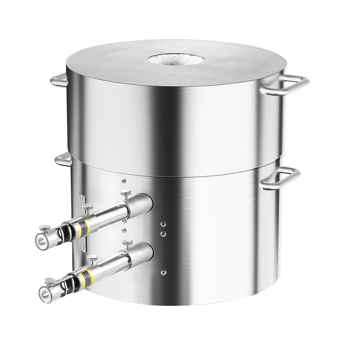 Propane Melting Furnace Kit, 16KG/35lbs Gas Metal Melting Furnace Kit, Dual Burner Foundry Home Kiln with Crucibles and Tongs, Smelting Casting Tool for Gold Silver Copper Aluminum Metal Recycle