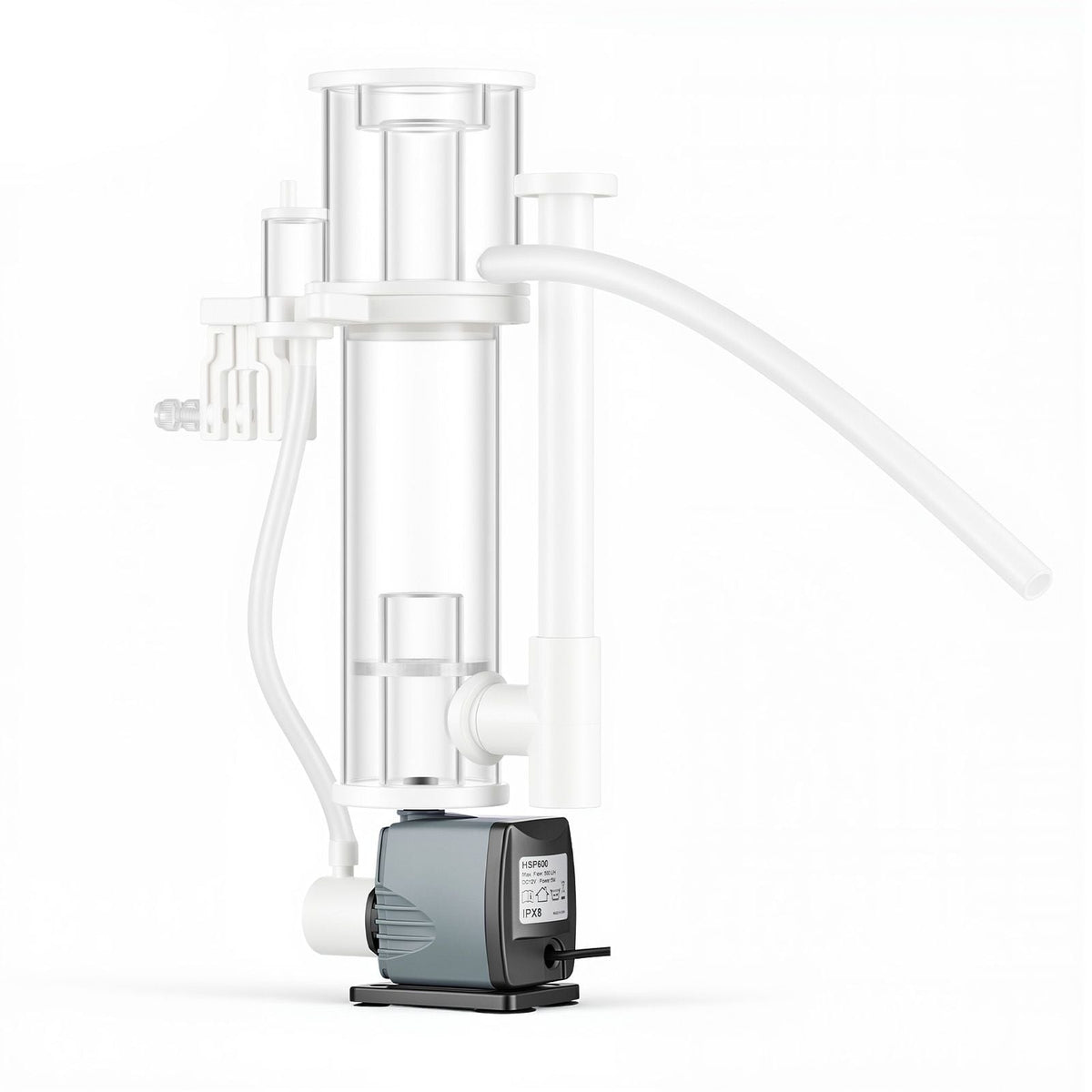 Protein Skimmer for 20-30 Gal Saltwater Aquarium Hang On with DC Pump, Protein Skimmer with DC Pinwheel Pump, Adjustable Control, for 20-30 Gallon Small Saltwater Aquariums & Reef Tank Fish Tank