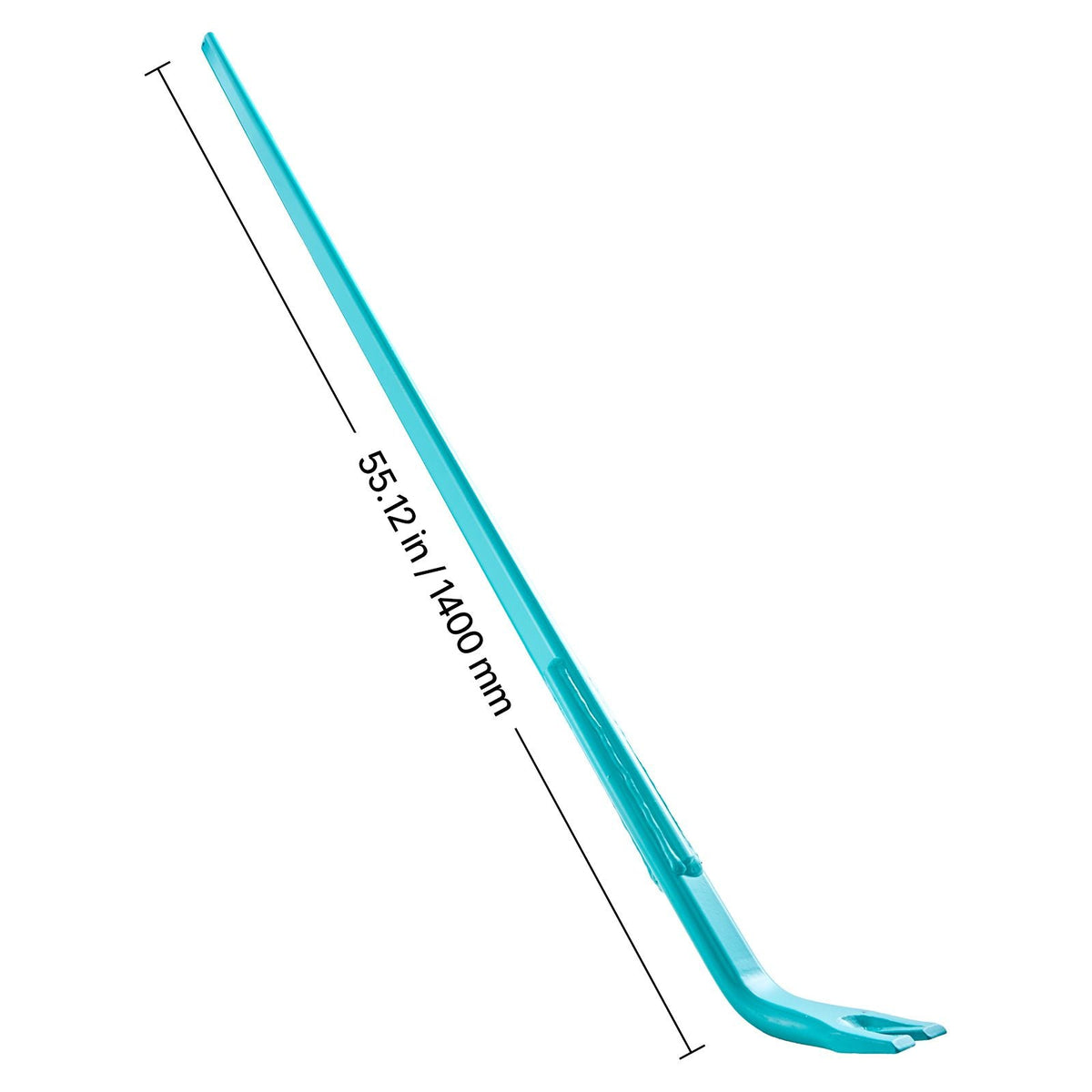 Prylever Bar, 2000 lbs Weight Capacity, 52.5 Inch Heavy Duty Carbon Steel Handle Pry Lever Bar, 56 Inch Long Crowbar for Concrete, Demolition, Crowbaring, Ideal for Construction & Industrial Use