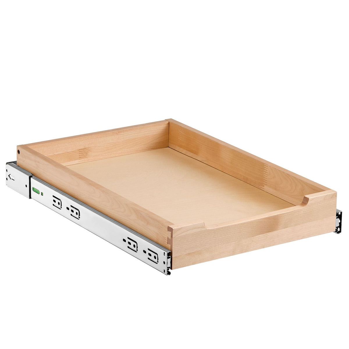 Pull Out Cabinet Organizer, 14"W x 21"D Cabinet Drawer, Soft Close Slide out Shelf, Heavy-Duty Sliding Wood Drawer, Bottom and Side Assembly Base Cabinet Organization for Kitchen Pantry Bathroom