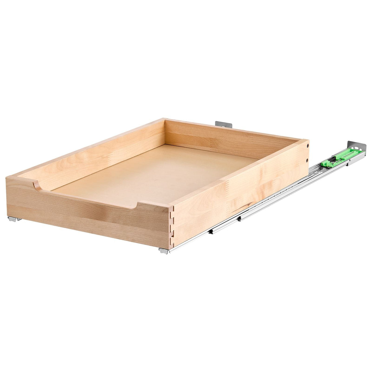 Pull Out Cabinet Organizer, 17"W x 21"D Cabinet Drawer, Soft Close Slide out Shelf, Heavy-Duty Sliding Wood Drawer, Bottom and Side Assembly Base Cabinet Organization for Kitchen Pantry Bathroom