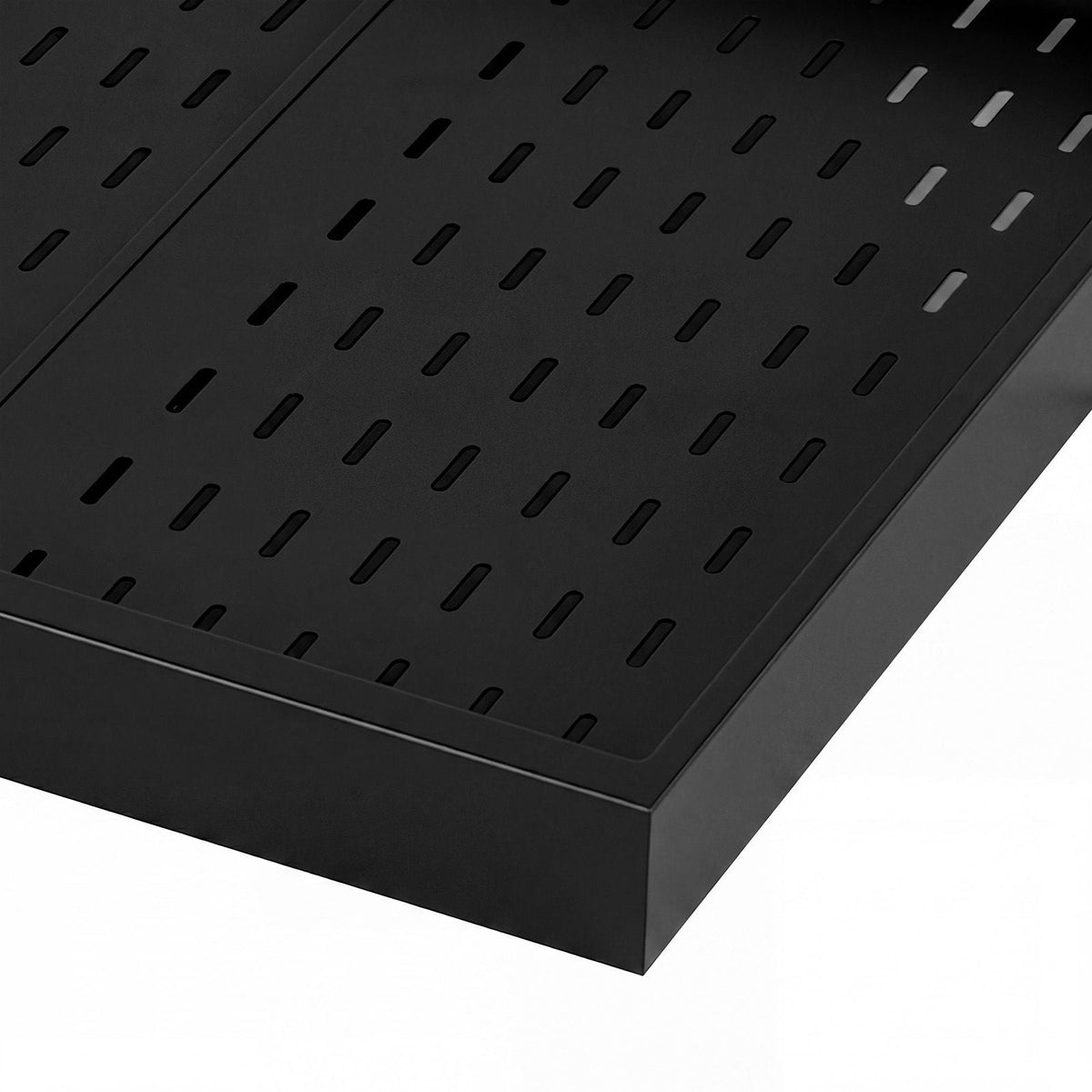 Pull Out Cabinet Organizer, 4 Pack Expandable Width (12.2"-18.9"), 20.47" Deep Pull Out Drawers for Cabinets, Sliding Drawer for Kitchen Pantry Cabinet Organizer with Nano Adhesive Strips, Black