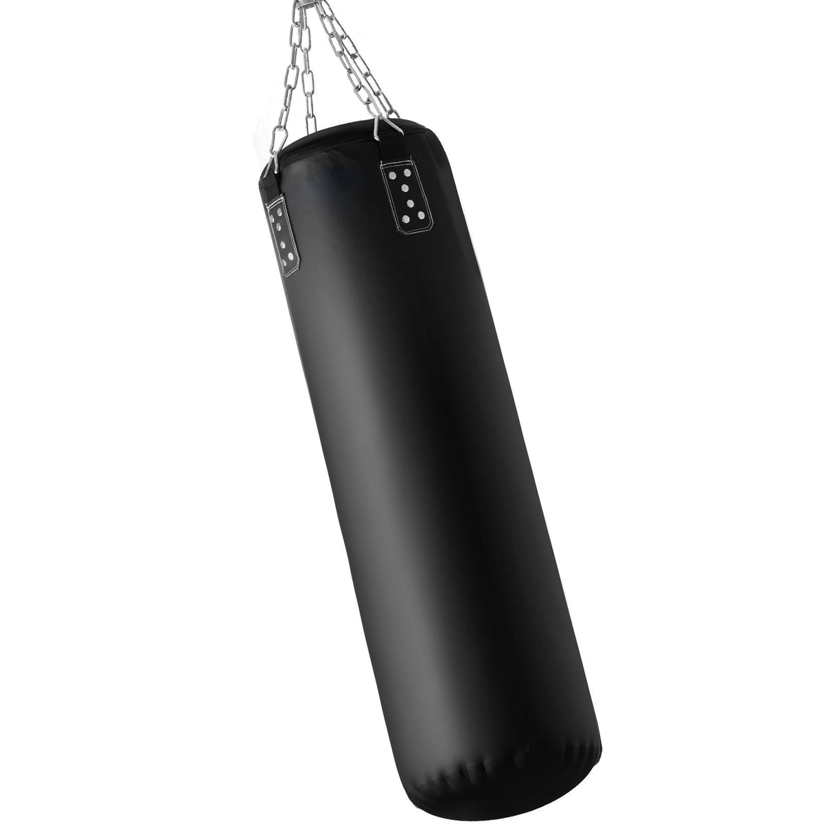 Punching Bag for Adults, 4ft PVC Heavy Boxing Bag Set, Punching Bag with Chains and Gloves, Hanging Boxing Bag for MMA Karate Judo, Muay Thai Kickboxing Boxing, Home Gym Training, (Unfilled)