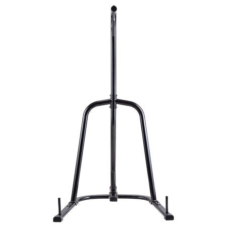 Punching Bag Stand, Steel Heavy Duty Workout Equipment, Boxing Punching Bag Stand, Holds Up to 140 lbs, Freestanding Sandbag Rack with Weighted Base, Training Equipment for Home Gym Fitness
