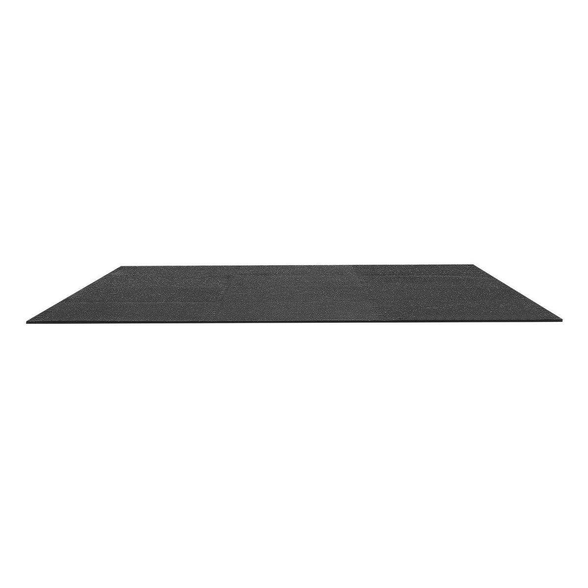 Puzzle Exercise Mat, 12 PCS Fitness Equipment Mats, 24 x 24 x 0.4 in, High-Density EVA Foam Mats Set, Interlocking Rubber Soft Tiles, Protective Floor Padding with Gray Dots for Home Gym Office