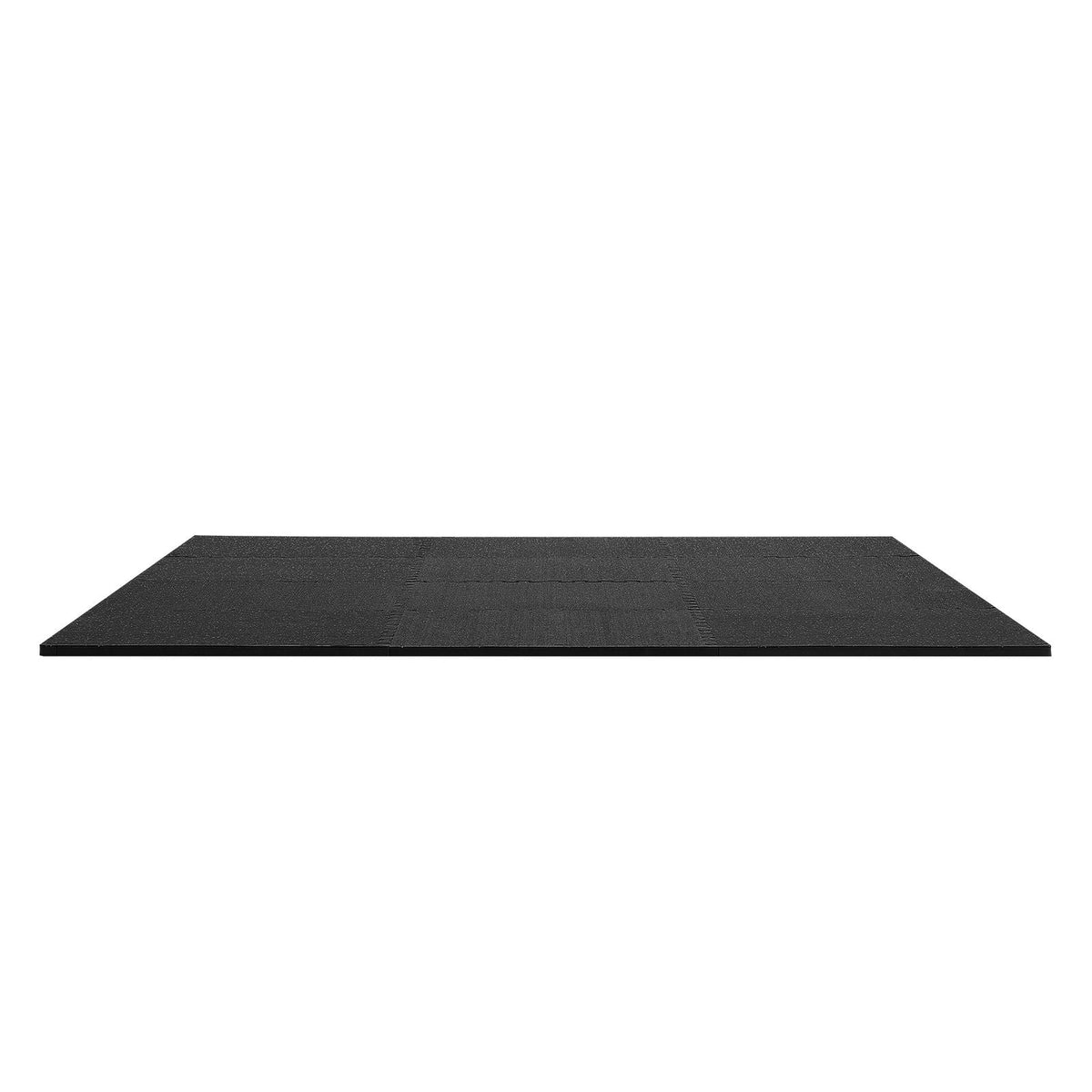 Puzzle Exercise Mat, 12 PCS Fitness Equipment Mats, 24 x 24 x 0.79 in, High-Density EVA Foam Mats Set, Interlocking Rubber Soft Tiles, Protective Floor Padding with Gray Dots for Home Gym Office