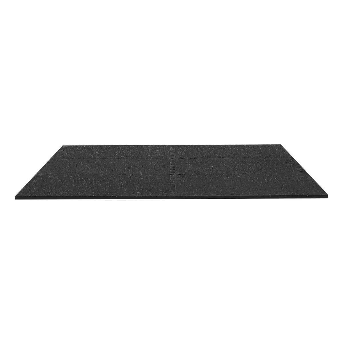 Puzzle Exercise Mat, 6 PCS Fitness Equipment Mats, 24 x 24 x 0.56 in, High-Density EVA Foam Mats Set, Interlocking Rubber Soft Tiles, Protective Floor Padding with Gray Dots for Home Gym Office