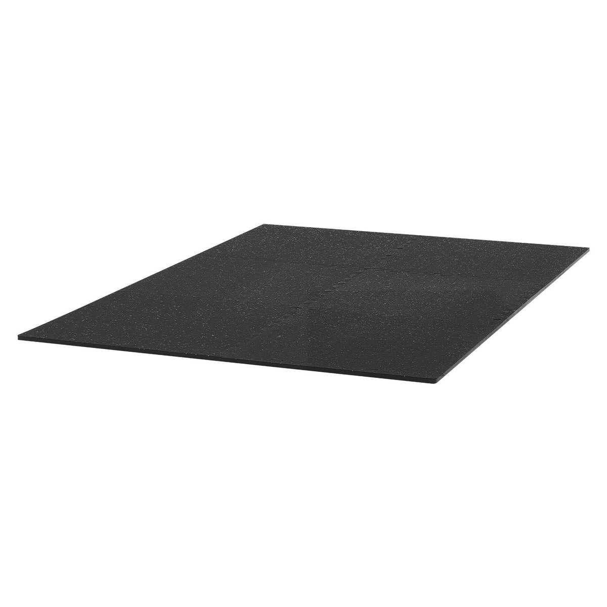 Puzzle Exercise Mat, 6 PCS Fitness Equipment Mats, 24 x 24 x 0.56 in, High-Density EVA Foam Mats Set, Interlocking Rubber Soft Tiles, Protective Floor Padding with Gray Dots for Home Gym Office