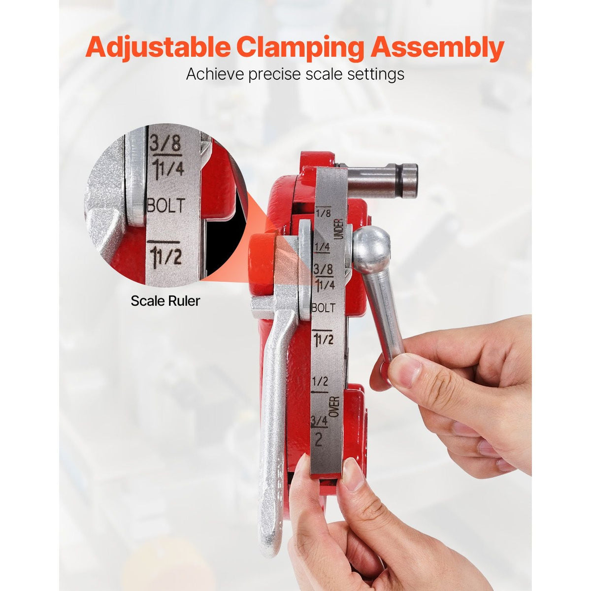 Quick Opening Die Head, 1/8" to 2" Right-Handed Pipe Threading Head, 1/4" to 2" Threading Die Head for Bolt, Self-Oiling for Reducing Friction, Fit for RIDGID 97065, Pipe Threading Machines