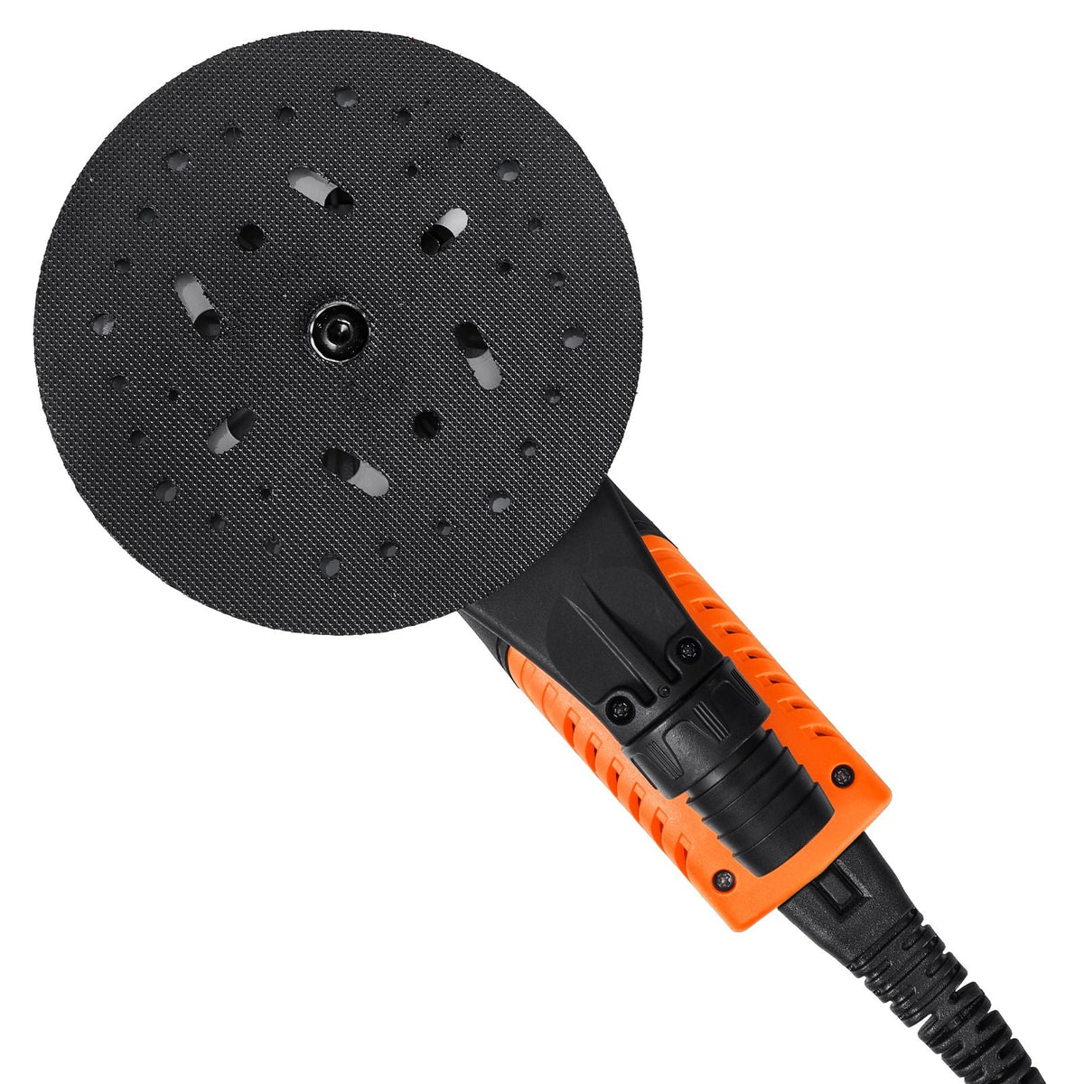 Random Orbital Sander 6-Inch, 350W Brushless Orbital Sander, 10,000 PRM 6 Variable Speed Electric Palm Sander with 10PCS Sandpapers, Dust Connector & Hose for Woodworking Detailing Sanding