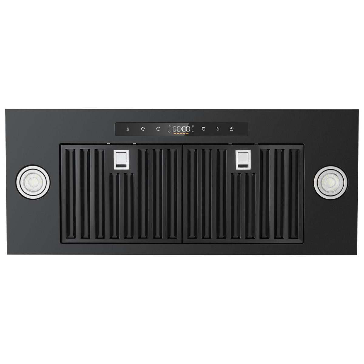 Range Hood Insert, 30 Inch Built-in Kitchen Vent Hood, 800CFM Steel Stove Hood, with Gesture & Touch Control, LED Light, Baffle Filters, 4-Speed Exhaust Fan, Ducted/Ductless Convertible