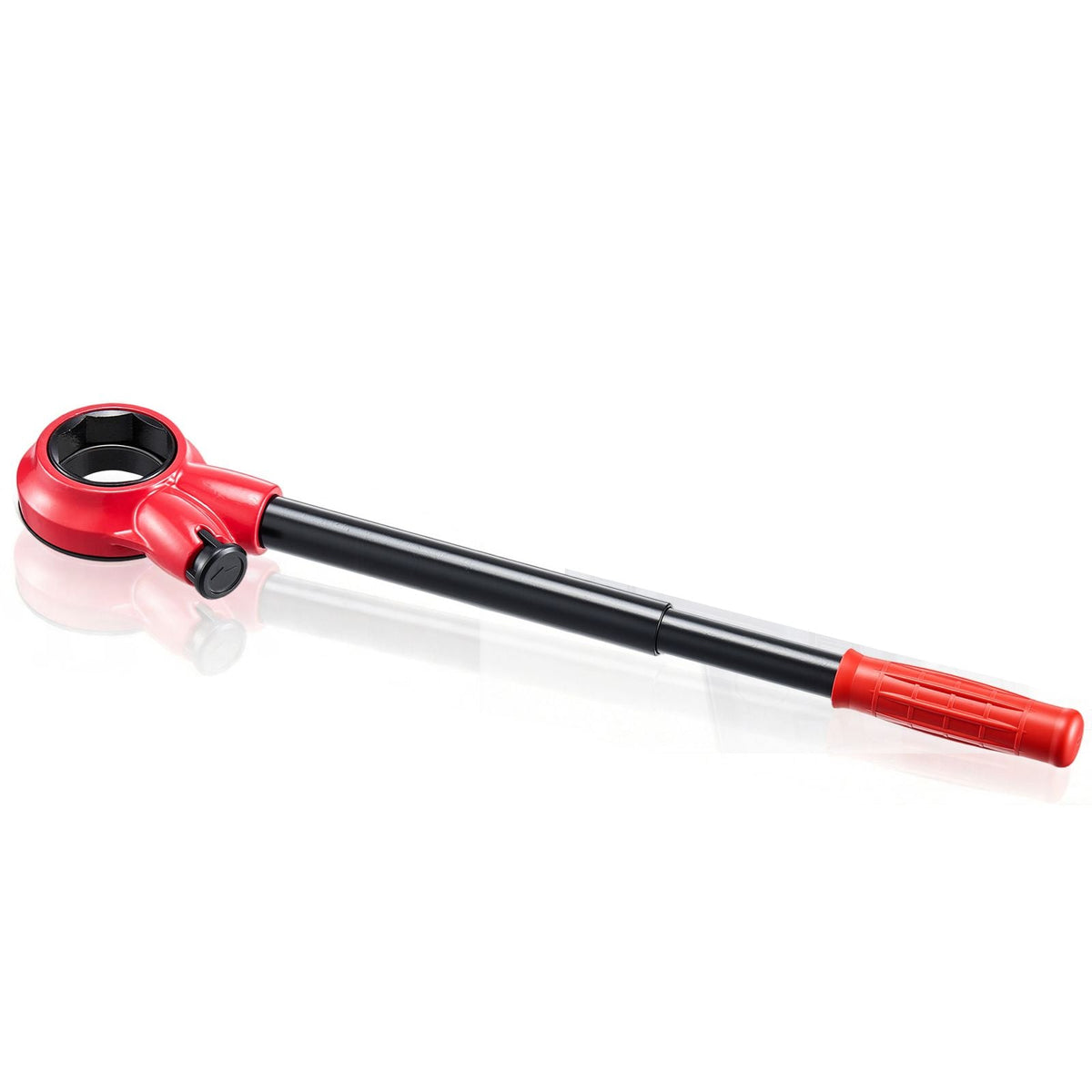Ratchet Pipe Threader Kit with 3 Dies, 1/2" BSPT, 3/4" BSPT, 1" BSPT Manual Ratcheting Pipe Threading Tool, Portable Pipes Threader Set with Toolbox for Plumbing Installation & Repair