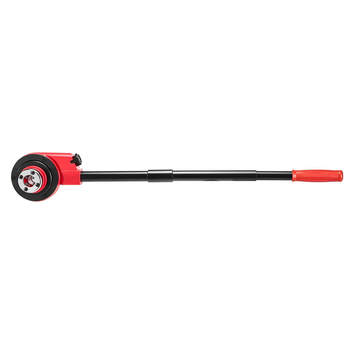 Ratchet Pipe Threader Kit with 7 Dies, 3/8" NPT to 2" NPT Manual Ratcheting Pipe Threading Tool, Portable Pipes Threader Set with Toolbox for Plumbing Installation & Repair