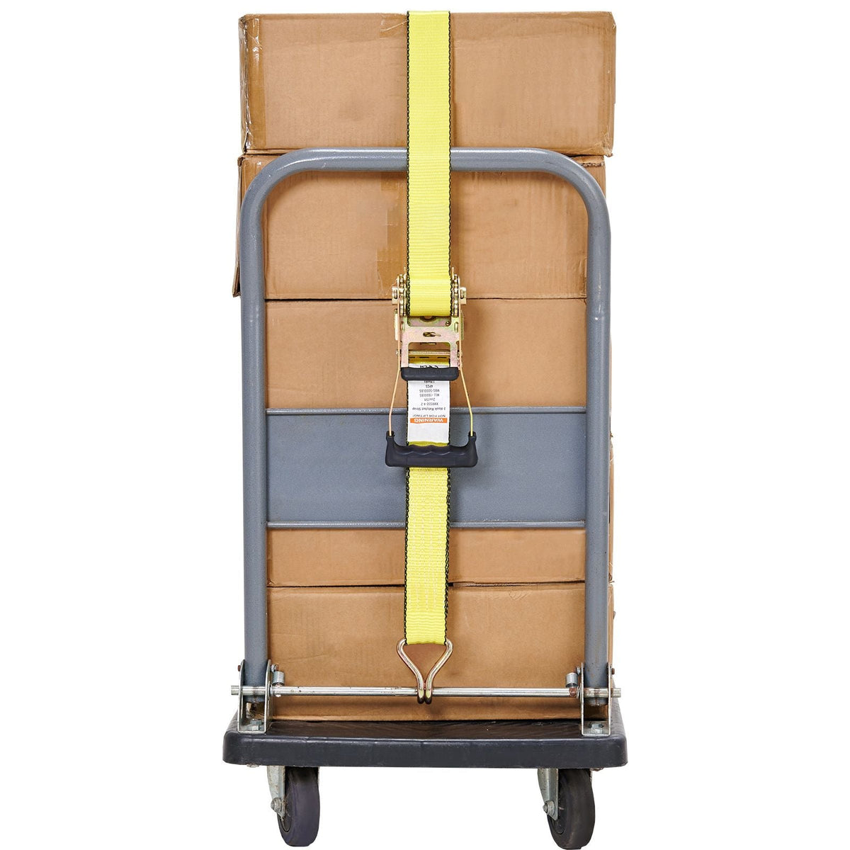 Ratchet Tie Down Straps (4PK), 10000 lb Break Strength, Double J Hook Includes 4 Premium 2" x 27' Rachet Tie Downs with Padded Handles, for Moving Securing Cargo, Appliances, Lawn Equipment