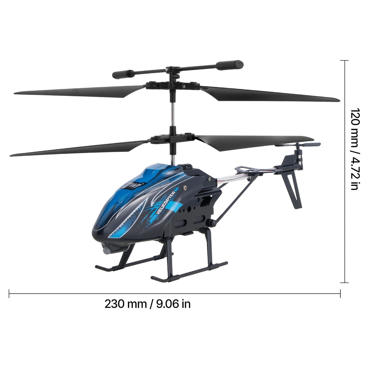 RC Helicopter, 2.4GHz Flying Remote Control Helicopter, 3.5 Channel RC Airplane for Kid, 16 Mins Flight Time, Altitude Hold, One-Key Takeoff/Landing & LED Lights, Toys for Kids Ages 8 and up