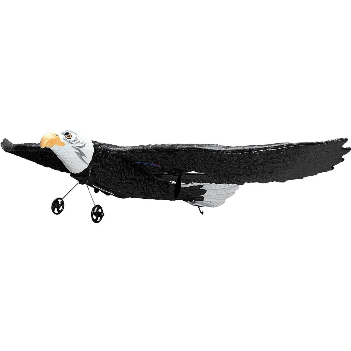 RC Plane, 2.4GHZ 2 Channel Remote Control Airplane with 6-Axis Gyro Stabilizer, Ready to Fly Eagle Aircraft Plane Toy with 2 Batteries, Easy to Fly RC Glider for Adults Kids Beginners Boys Girls