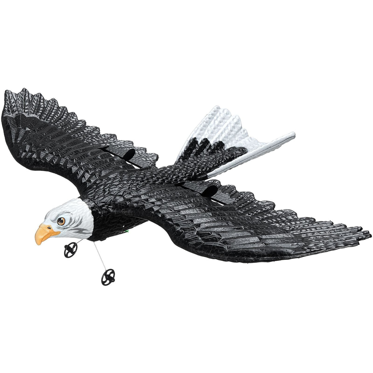 RC Plane, 2.4GHZ 2 Channel Remote Control Airplane with 6-Axis Gyro Stabilizer, Ready to Fly Eagle Aircraft Plane Toy with 2 Batteries, Easy to Fly RC Glider for Adults Kids Beginners Boys Girls