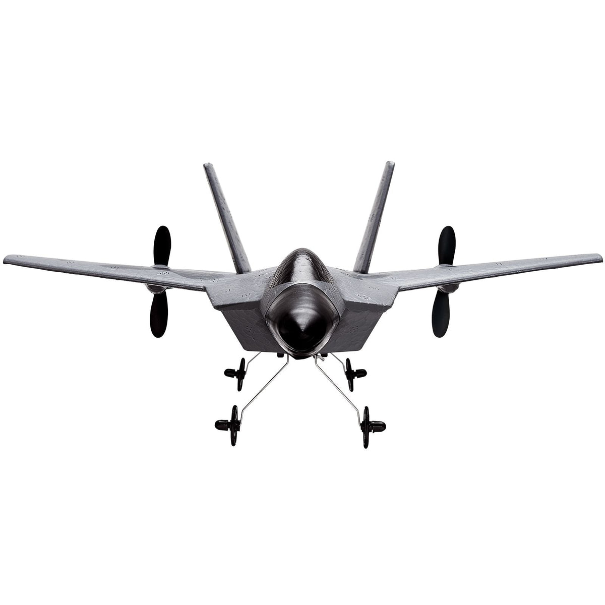RC Plane, 2.4GHZ 2 Channel Remote Control Airplane with 6-Axis Gyro Stabilizer, Ready to Fly Fighter Aircraft Plane Toy with 2 Batteries, Easy to Fly RC Glider for Adults Kids Beginners Boys