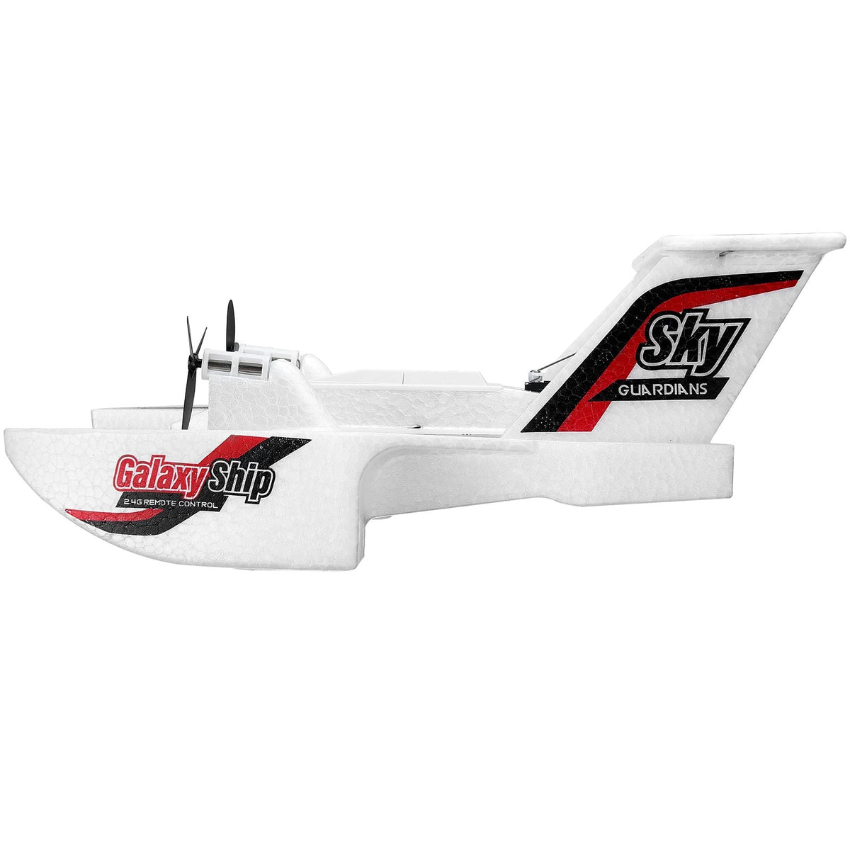 RC Plane, 2.4GHZ 3 Channel Remote Control Airplane with 6-Axis Gyro Stabilizer, Ready to Fly Amphibious Aircraft Plane Toy with 2 Batteries, Easy to Fly RC Glider for Adults Kids Beginners Boys