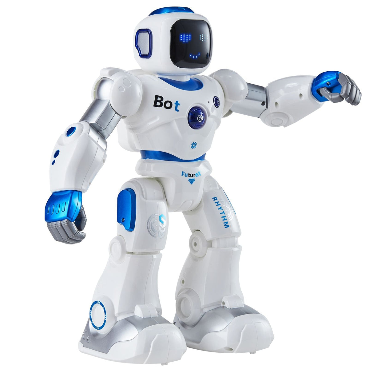 RC Robot Toys for Kids, 2.4GHz Programmable Remote Control Smart Robot with Touch, Voice & APP Control, Interactive Singing Dancing Robot for Age 3 4 5 6 7 8 10 Year Old Boys Girls Birthday Gift