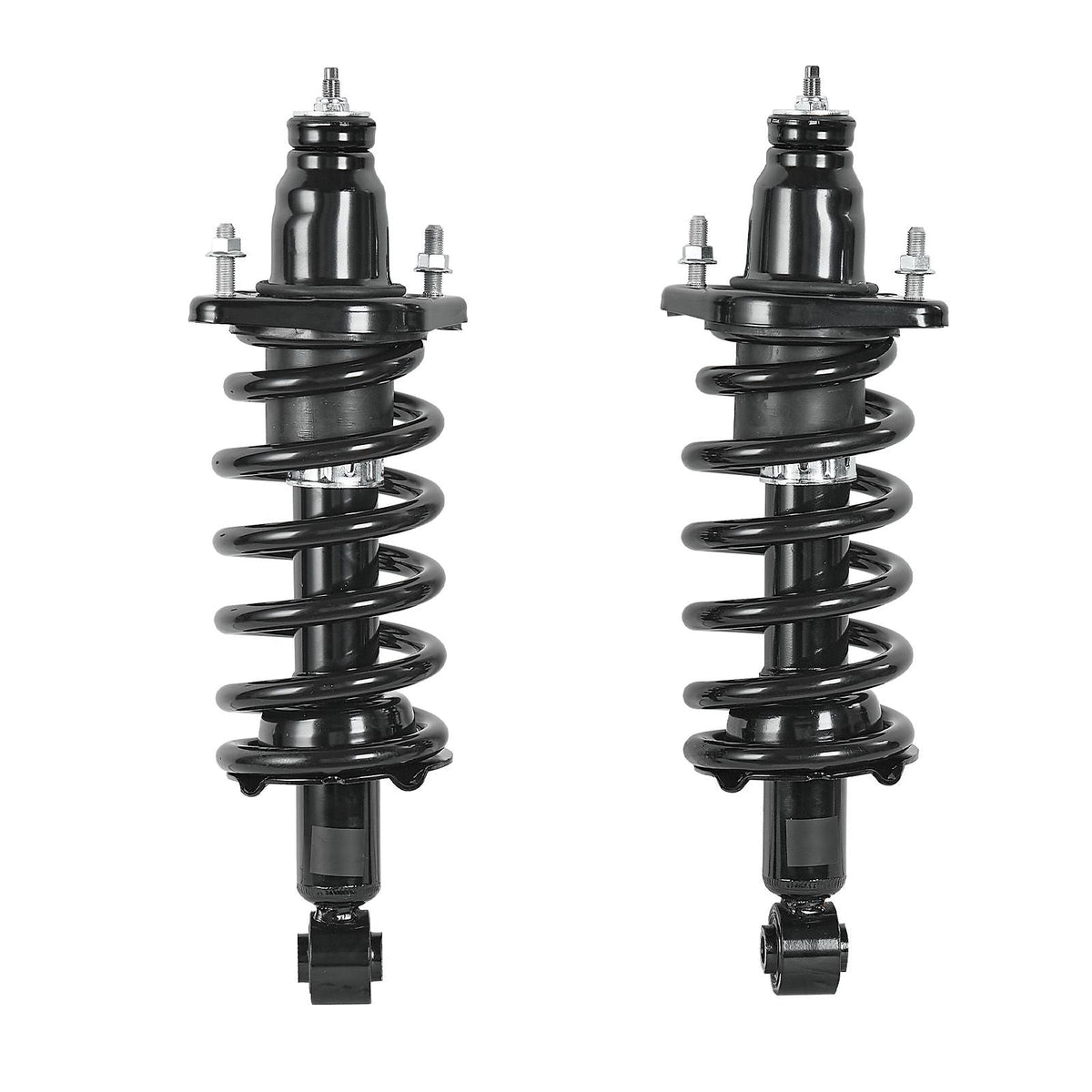 Rear Shock Absorber Strut Assembly, 2Pcs Shock and Strut Assembly with Coil Spring, Compatible with 2007-2009 Honda CR-V Models, Automotive Replacement Struts for OE 172497L 172497R