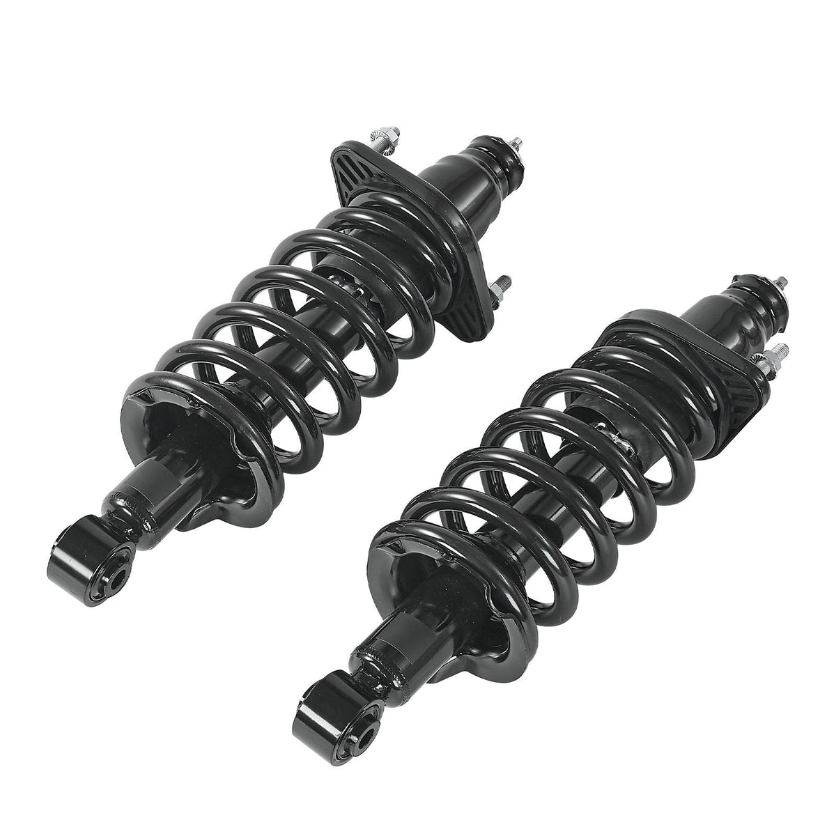 Rear Shock Absorber Strut Assembly, 2Pcs Shock and Strut Assembly with Coil Spring, Compatible with 2007-2009 Honda CR-V Models, Automotive Replacement Struts for OE 172497L 172497R