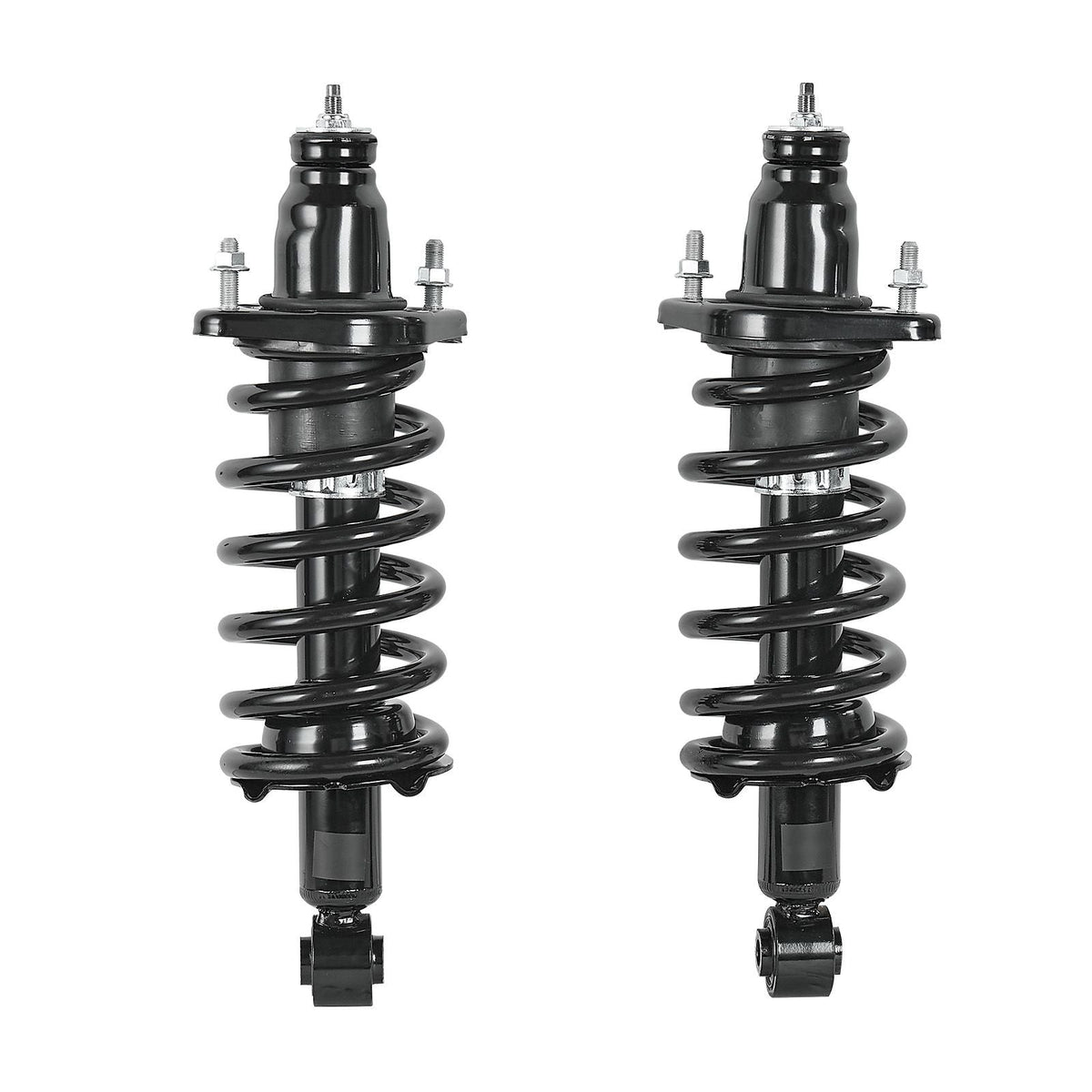Rear Shock Absorber Strut Assembly, 2Pcs Shock and Strut Assembly with Coil Spring, Compatible with 2007-2009 Honda CR-V Models, Automotive Replacement Struts for OE 172497L 172497R