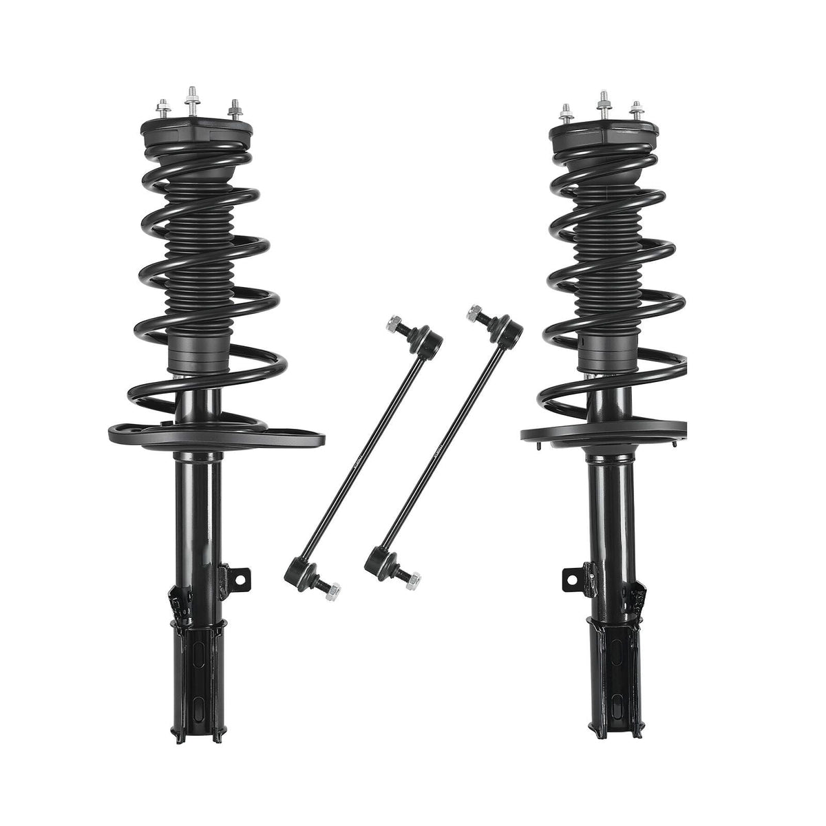Rear Shock Absorber Strut Assembly, 2Pcs Shock and Strut Assembly with Stabilizer Bar & Coil Spring, Compatible with 2007-2011 Toyota Camry and 2008-2012 Toyota Avalon Models, OE 172401